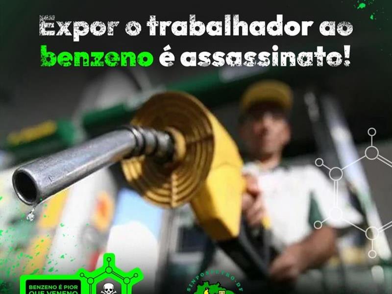 CATEGORIA REPUDIA TENTATIVA DE ENFRAQUECER NORMAS SOBRE BENZENO