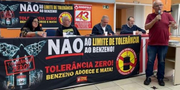 DIRIGENTES FRENTISTAS REIVINDICAM REINSTALAÇÃO DA COMISSÃO DO BENZENO