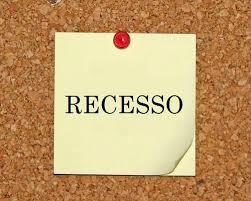 RECESSO DO DIA 22/12/2017 À 02/01/2018..